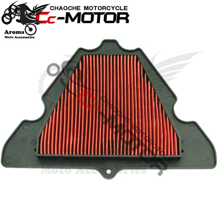 

red brand accessories motorbike part air systems moto air cleaner for Kawasaki Z1000 Z1000SX air filter motorcycle air clean