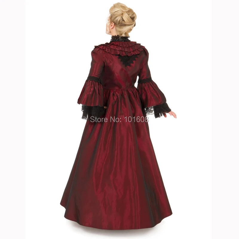 Индивидуальный дизайн! винтажный костюм 19 века викторианские платья Eras Southern Belle