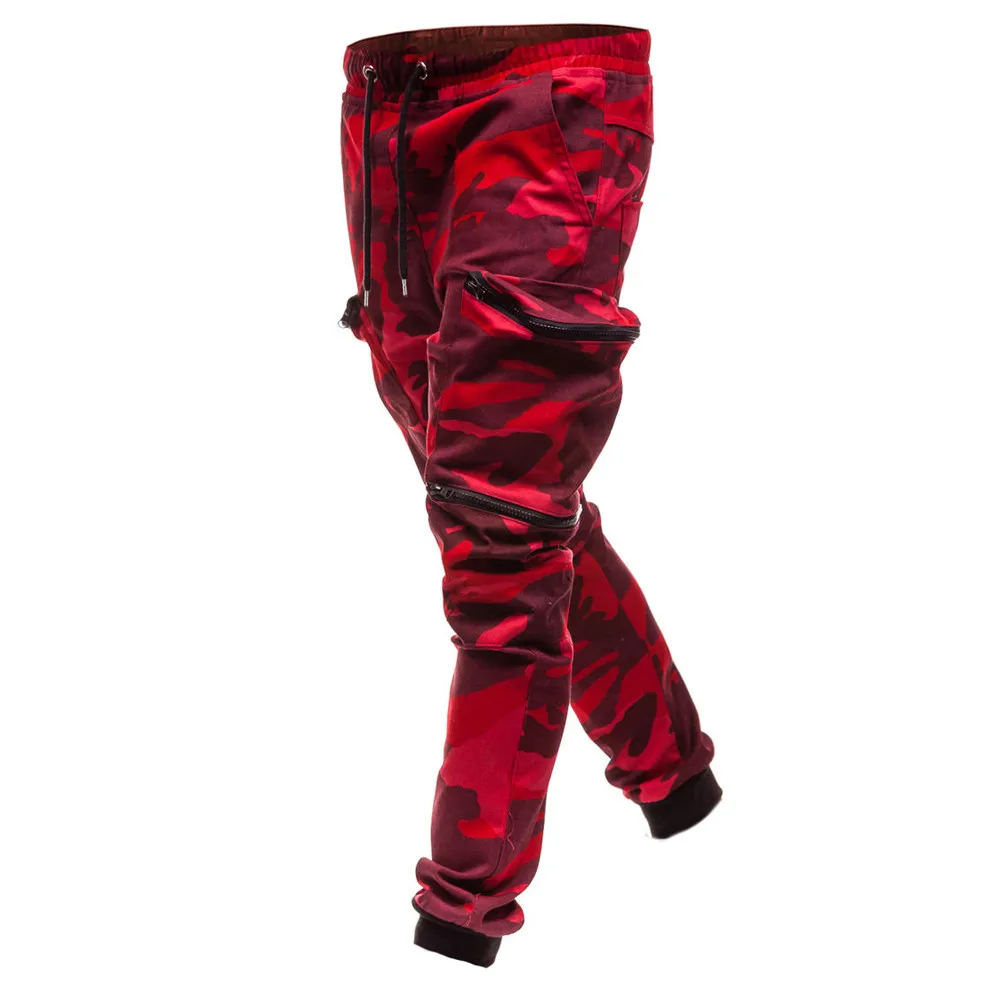 Новое поступление весенние модные мужские классические камуфляжные брюки на