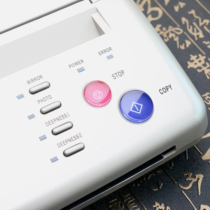 Высокое качество Татуировка серебряного цвета копировальная машина Топ