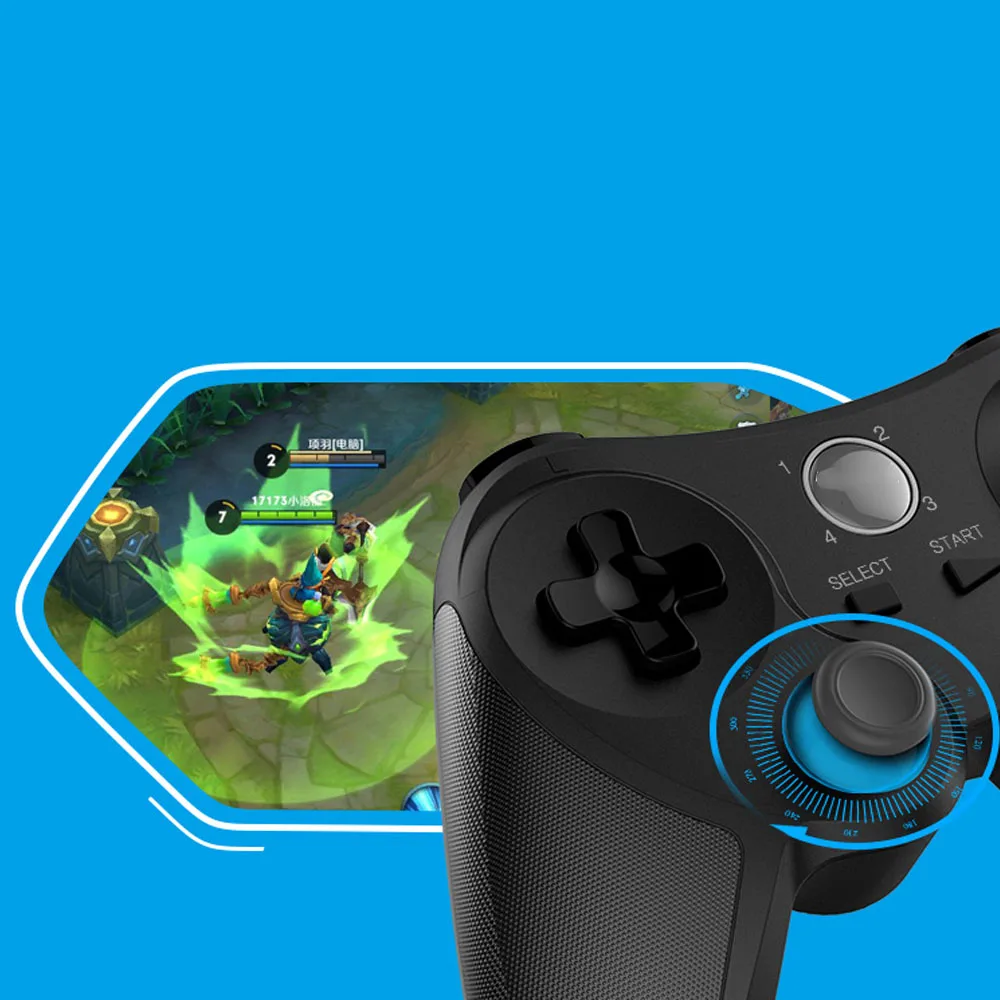 Беспроводной Bluetooth геймпад контроллер Pubg гибкий джойстик с держателем телефона для Android IOS смартфон PC tv Box GameSir