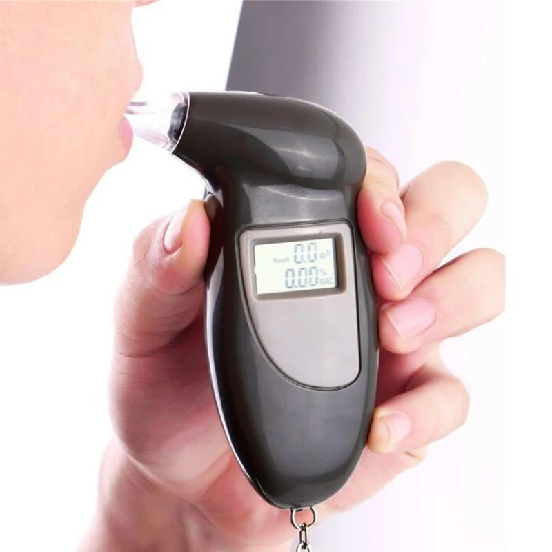 Prostormer дисплей цифровой ЖК-дисплей оповещения дыхание Алкотестеры полиция