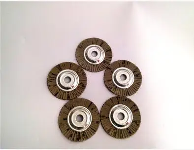 

Free shipping of 10pcs/set steel core soft 120# grit 100*16MM flap discs wheels for angel grinder steel metal polishing sanding