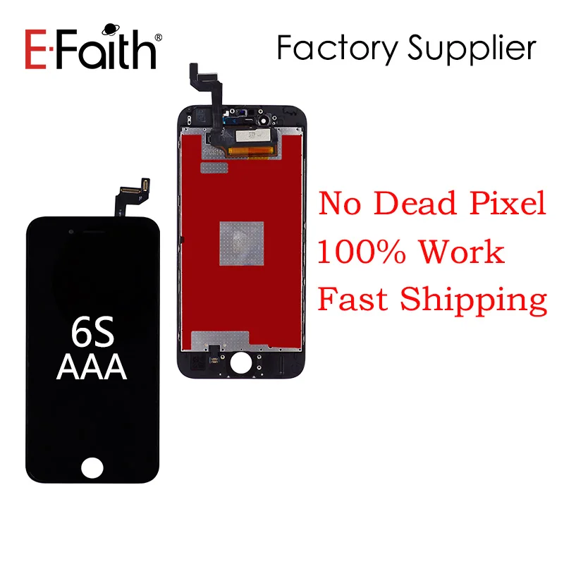 Горячая E-Faith10PCS/лот 4,7 дюймов ЖК-дисплей для iPhone 6S 7G 8G ЖК-экран с 3D сенсорным дигитайзером Замена DHL