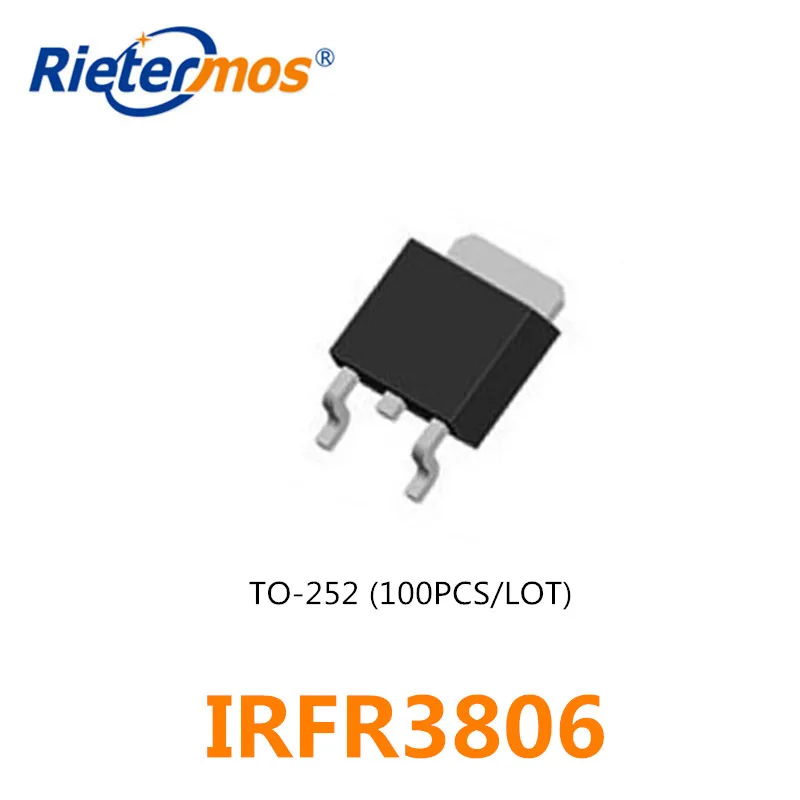 

100PCS IRFR3806 IRFR3806PBF FR3806 TO252 N-CHANNEL 60V SMD