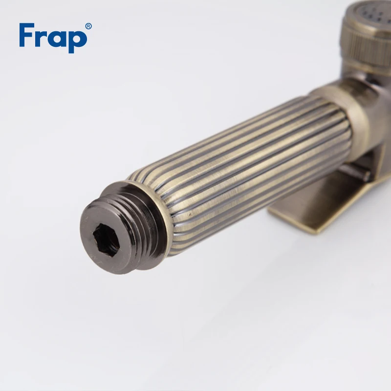 Frap латунный ручной Биде Спрей для душа в стиле ретро бронзовая Обложка