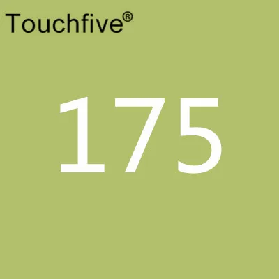 175 TOUCHFIVE опционально цвет соответствия искусство маркеры Кисть ручка эскиз на спиртовой основе маркеры двойная головка манга ручки для рисования товары для рукоделия - Цвет: 175