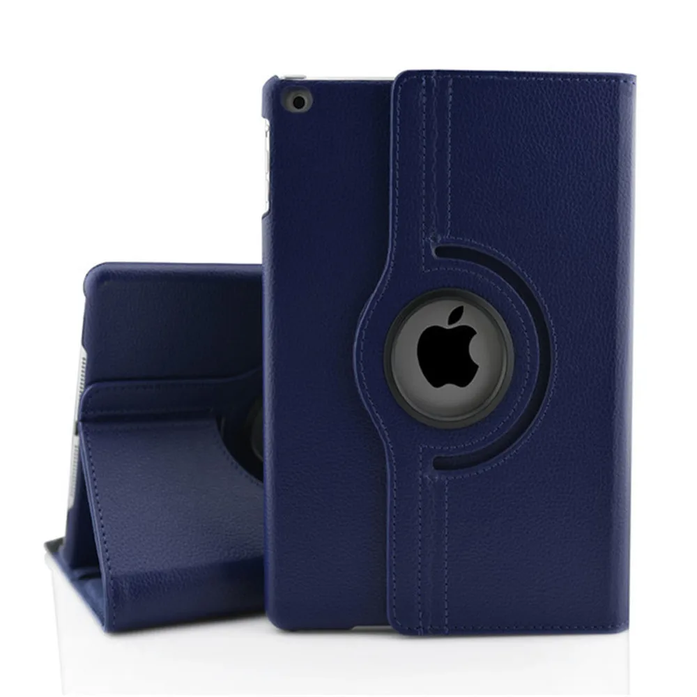 360 градусов вращающийся кожаный чехол для Apple iPad 2/3/4 Стенд Флип Folio Tablet Обложка 4 3 2
