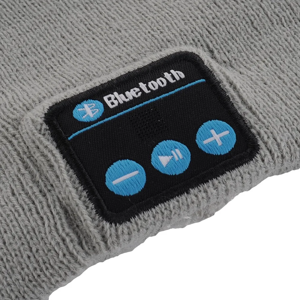 Теплая шапка с Bluetooth с мягкой и умный микрофон беспроводной Музыка гарнитура наушники кепки для наружного спортивная шапочка удобные