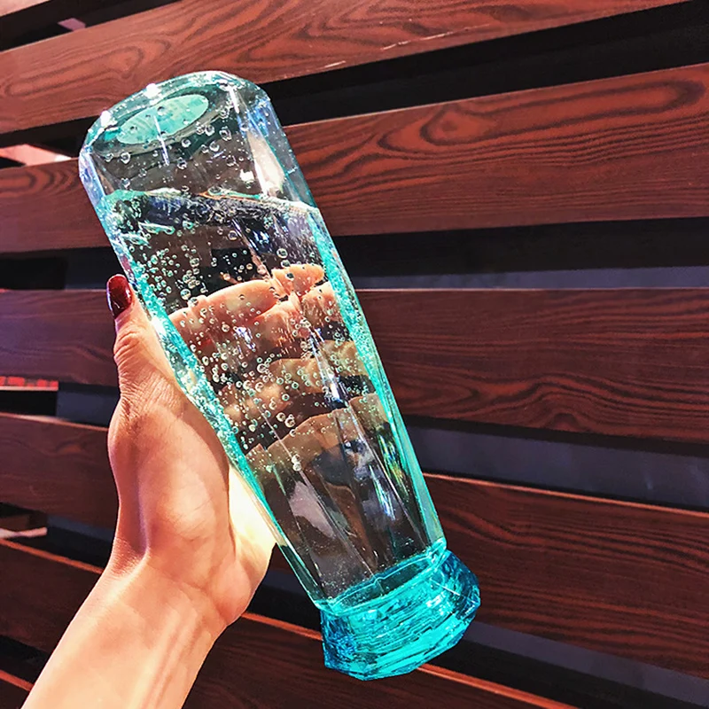 Пластик холодной и горячей Бутылки для воды сок молока Cola бутылке герметичным