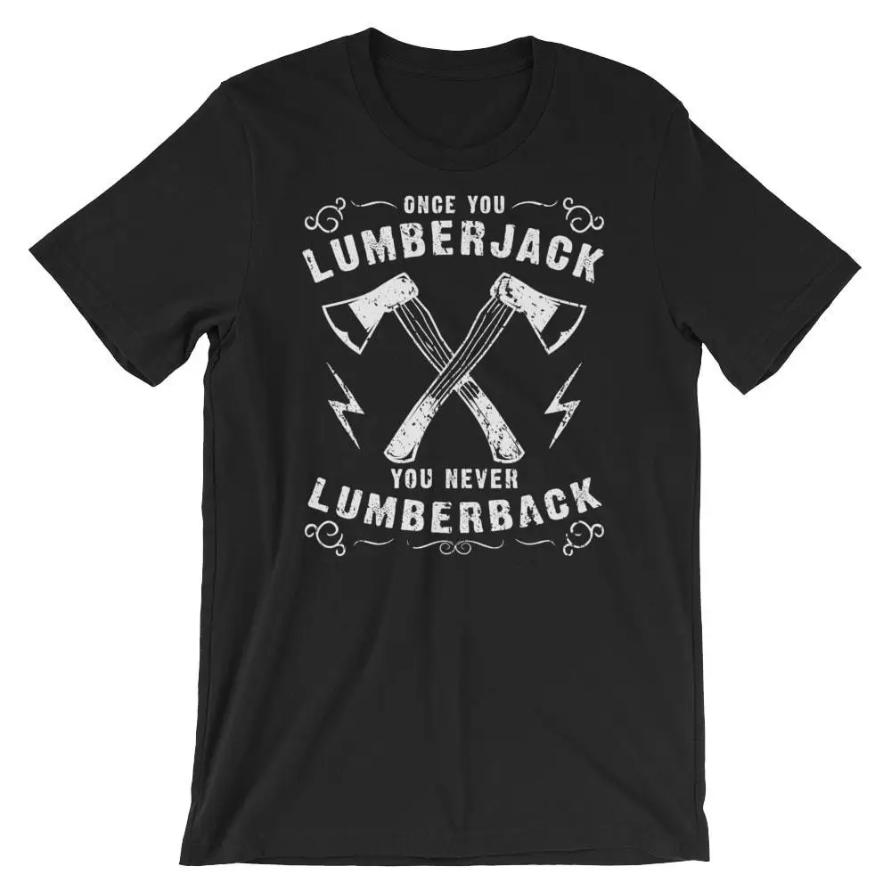 

Summer Casual Man T Shirt Good QualityLumberjack T-Shirt. 100% Cotton Premium Tee NEW T-shirt