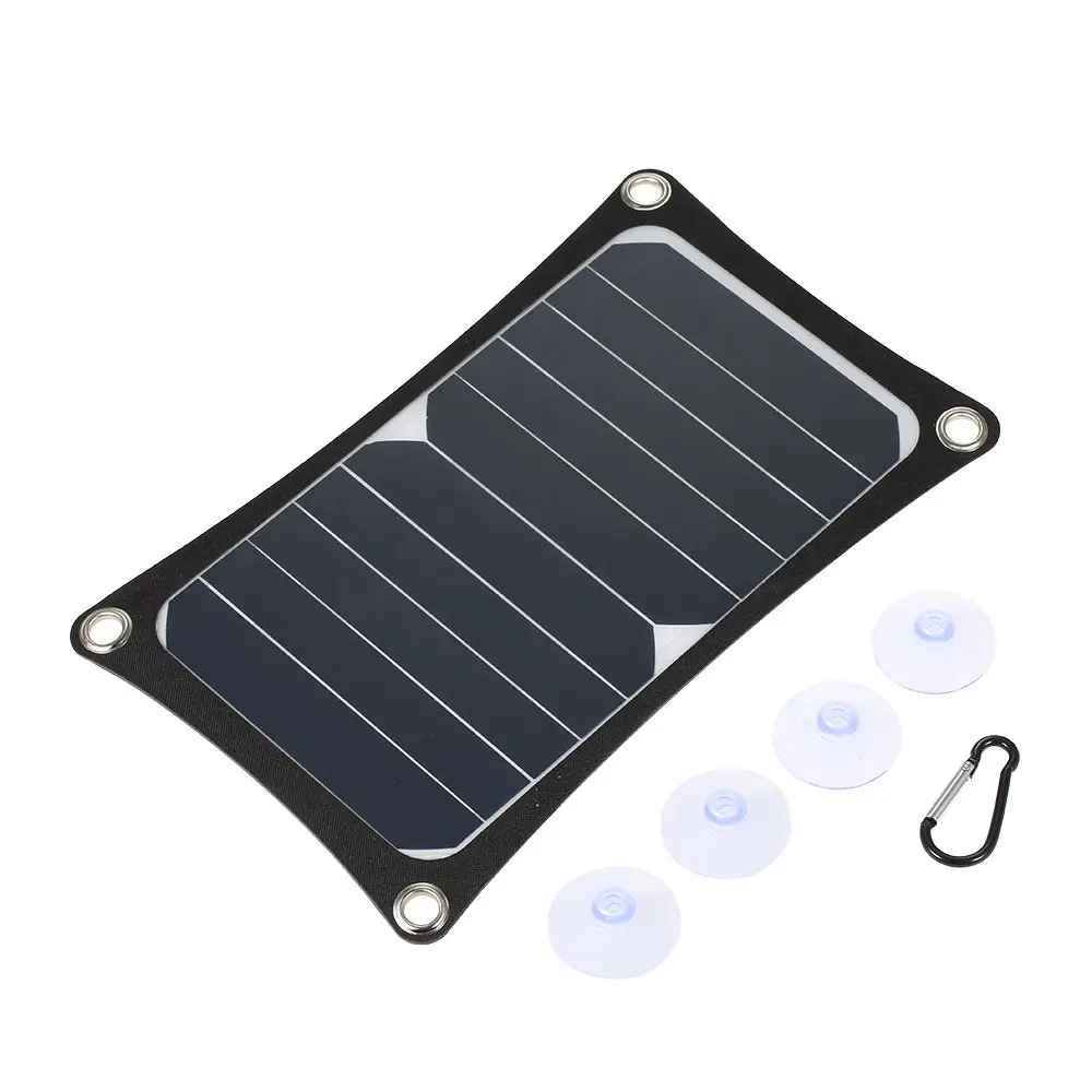 Sunpower 5 V 10 W солнечная панель 1000 mAh зарядное устройство на солнечных батареях 2A USB