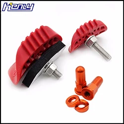 Orange 1," /2,15" Мотоцикл замок обода крышки шайбы черный золотой красный оранжевый, синий, зеленый для внедорожных мотоциклов шины - Цвет: Orange