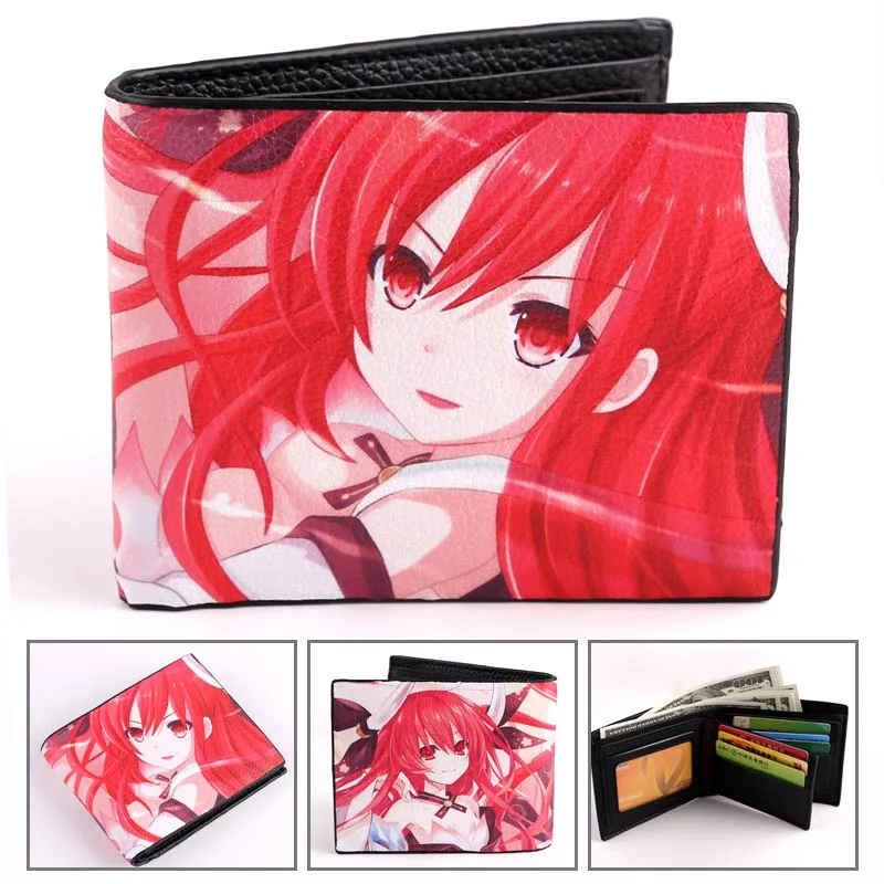 DATE A LIVE 2 HITMAN REBORN Wallet Hetalia складной стильный цветной короткий кошелек держатель карты один удар человек нулевой мешок денег - Цвет: DATE A LIVE 2
