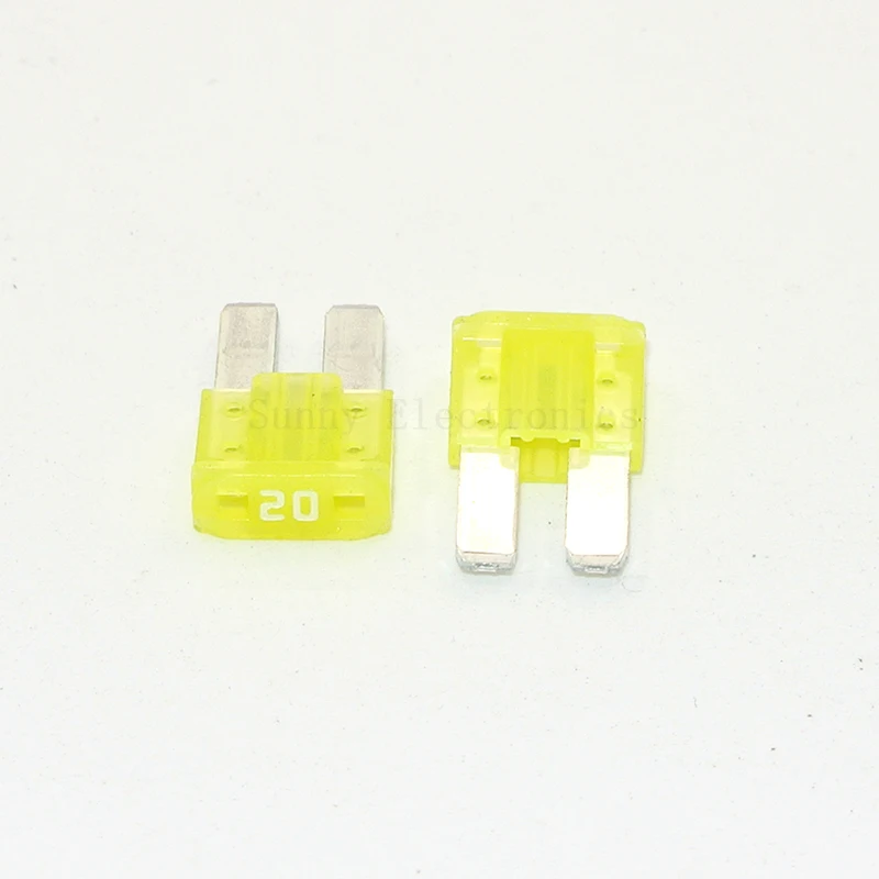 Micro2 10 PK ATR 20A AMP Предохранитель предохранители лезвие микро 2 ноги для нового ford/fox/mondeo/Dodge/JEEP