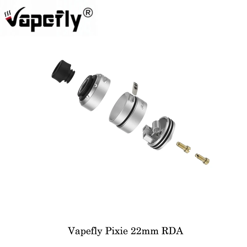 Электронная сигарета Vapefly Pixie 22 мм RDA с одной катушкой сборка 510 нить для Squonker Mod