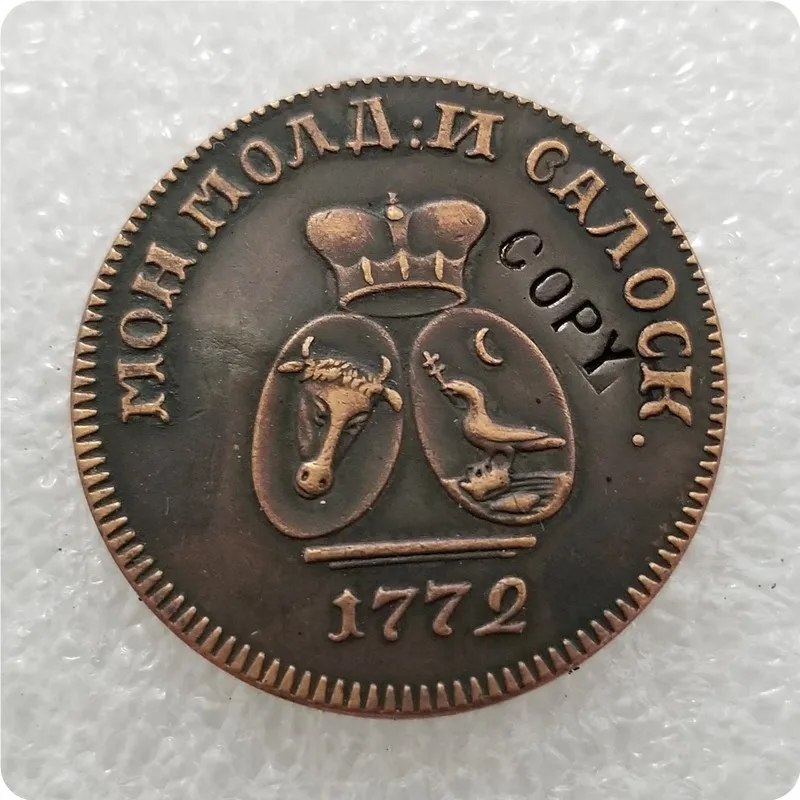 1772 копия монет России памятные монеты-копия монет медаль коллекционные монеты