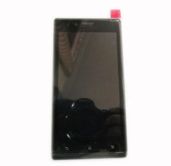 ЖК дисплей и дигитайзер сенсорного экрана для Sony Xperia J ST26a ST26i ST26 черный цвет с