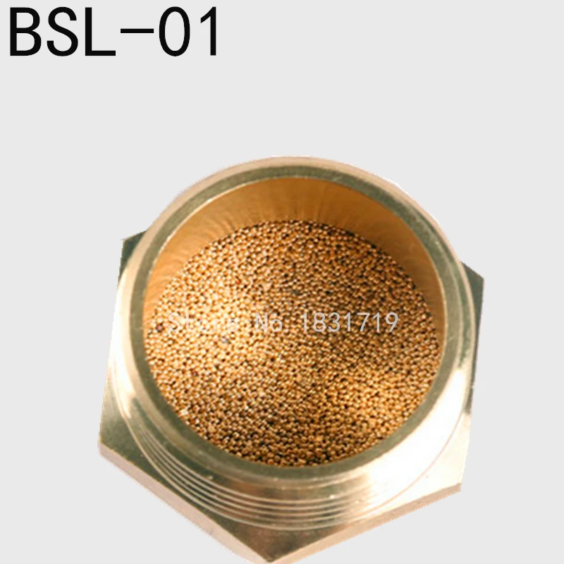 

Full brass throttle muffler BSLM-01 Copper flat muffler SLM-01 Pneumatic components All copper material