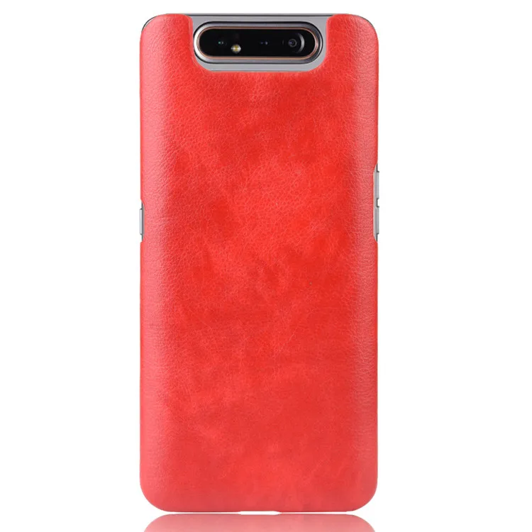 Для samsung Galaxy A80/A90 чехол из искусственной кожи Кожа с рисунком Litchi жесткий чехол для samsung Galaxy A80 A 80 SM-A805F/DS чехол для телефона