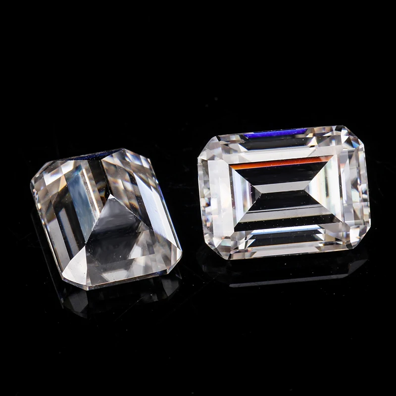 _ 8*6 мм 1 5 карат изумрудная огранка муассаниты незакрепленные камни для