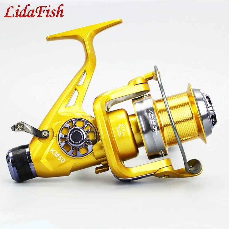 LIDAFISH KM50 60 двухразрядная металлическая головка Передняя и задняя Тормозная