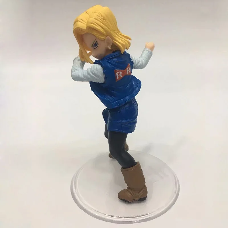HKXZM Аниме Фигурка 11 см Dragon Ball Z Android NO.18 Banpresto ПВХ фигурка игрушки модель