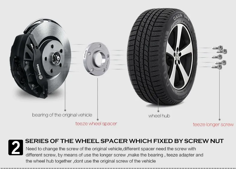 TEEZE-(1 шт) Проставка колеса для ROEWE W5/SSANG YONG Rodius Kyron ActYon 5x130 мм CB 84,1 мм