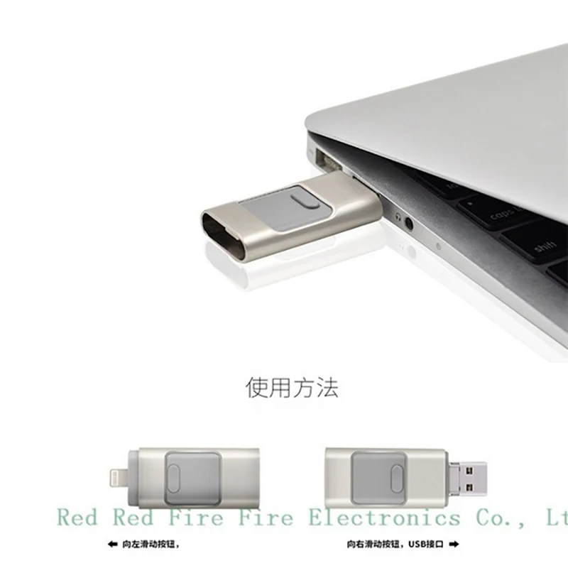 Флеш-накопитель USB 3,0 накопитель 128g 32g 64g Android OTG Флешка для micro iphone sony samsung U диск 3 в 1 карта памяти USB