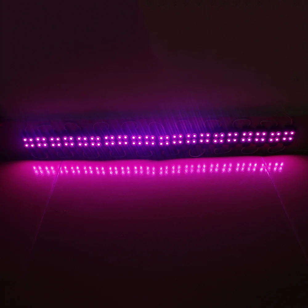 Водонепроницаемый квадратный светодиодный модуль IP65 20 шт./лот 4 светодиода 5050 SMD 12