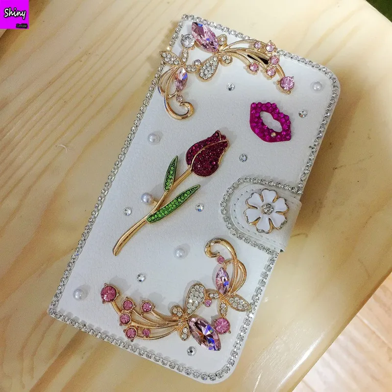 Роскошный чехол со стразами для Samsung Galaxy J1 2016 J120 SM J120F Ace J110 Mini 4G кожаный телефона с