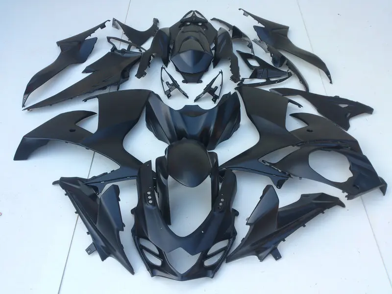 Комплект обтекателей под давлением для GSXR1000 K9 09 10 GSXR 1000 2009 2010 ABS полностью матовые