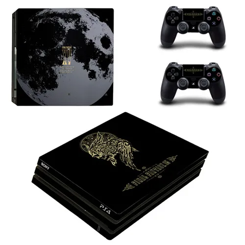 Final Fantasy наклейка PS4 Pro кожи Стикеры для sony Игровые приставки 4 консоль и контроллеры PS4 Pro кожи Стикеры s винил - Цвет: YSP4P-0983