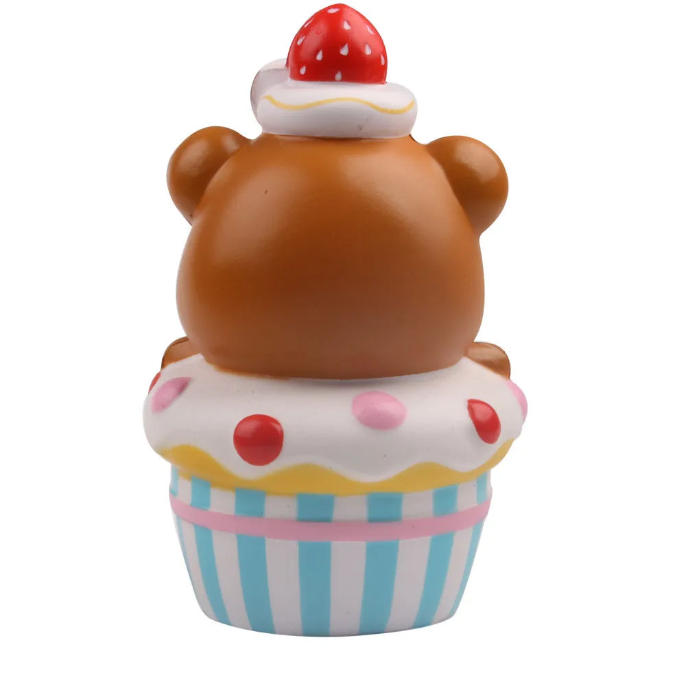 Squishies очаровательные медвежьи медленно Восстанавливающий форму крем
