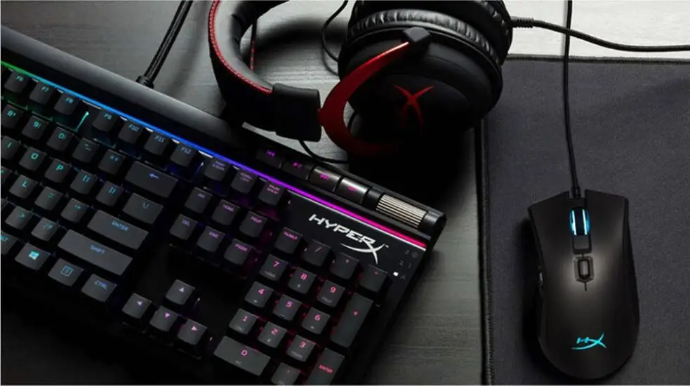 Игровая мышь kingston HyperX Pulsefire FPS Pro dpi 16000 RGB, проводная профессиональная геймерская мышь Pixart 3389, мыши для ноутбука