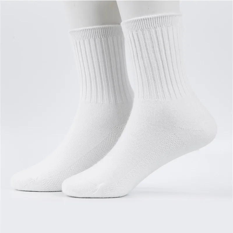 Jqjq детские носки Over The Calf хлопковые зимние студенты чулочно носочные изделия для