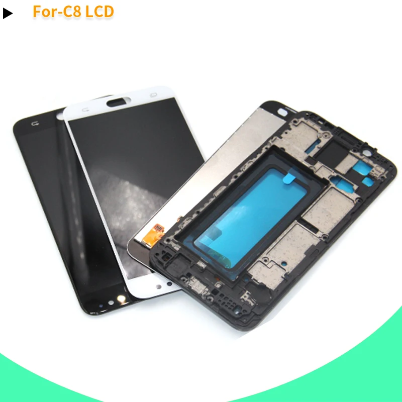 Для Samsung C8 LCD дисплей C7100 C7 2017 сенсорный экран дигитайзер сборка Запчасти для Galaxy |