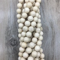 free shipping natural wood fossils beadsround smooth stone beads for jewelry making my1409