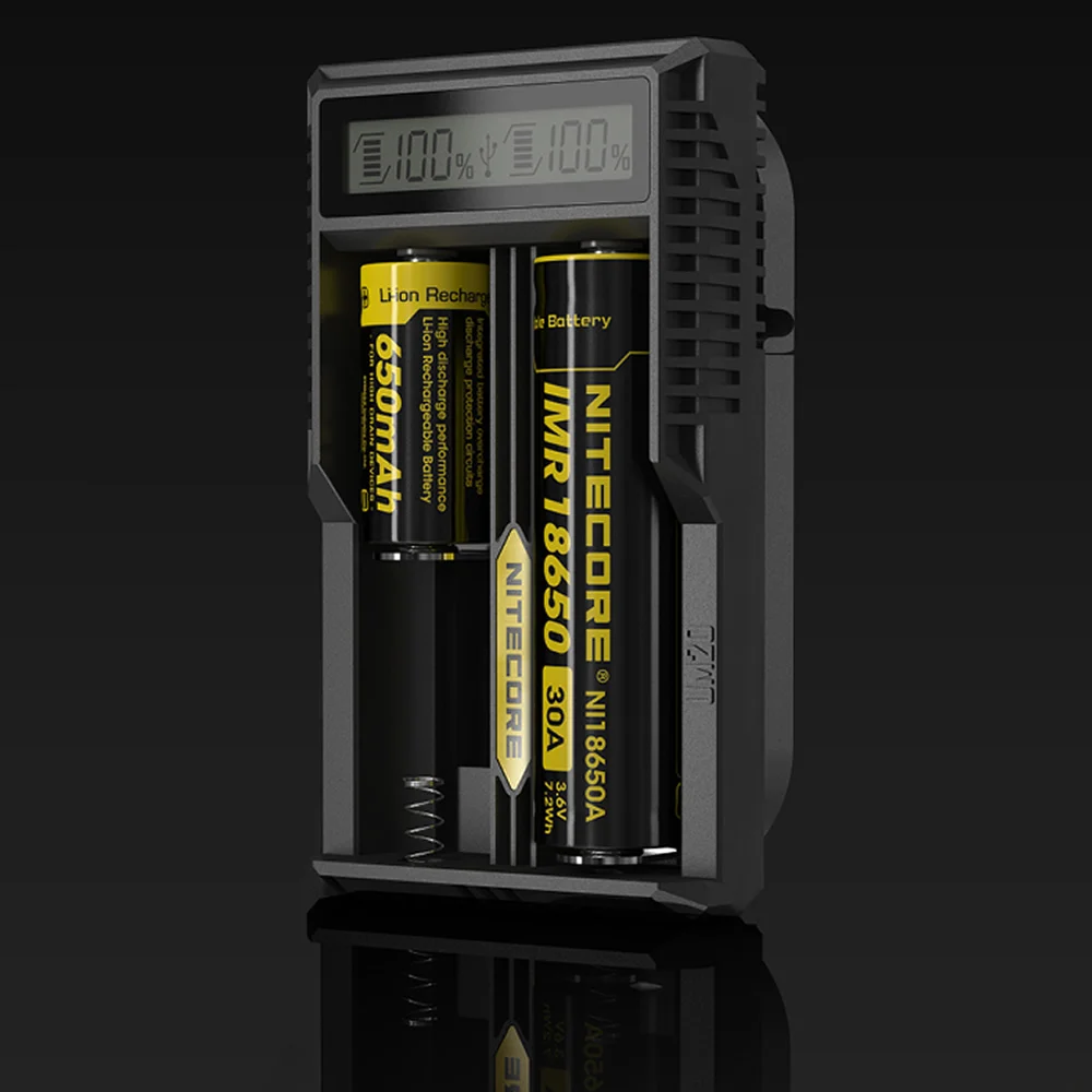 Лидер продаж умное зарядное устройство NITECORE UM20 ЖК дисплей литий ионный
