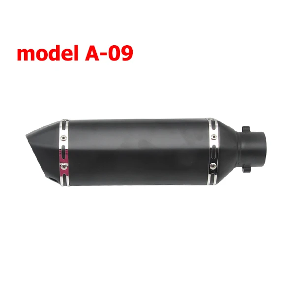 Scl moto s-35-51 мм moto rcycle Скутер ATV Akrapovic глушитель выхлопной трубы Escape moto для Honda CBR250 CB400 YZF FZ400 Z750 NINJA - Цвет: model A-09