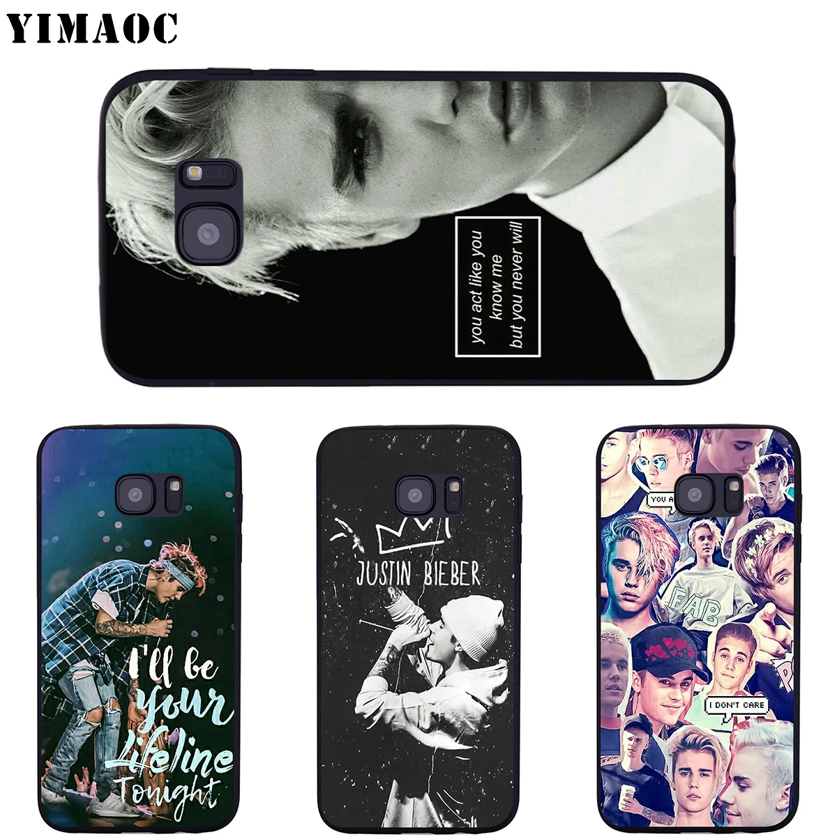 YIMAOC с изображением Джастина Бибера и чехол для Samsung Галактики A7 A8 A9 A10 A20 A30 A40 A50 A70 M10
