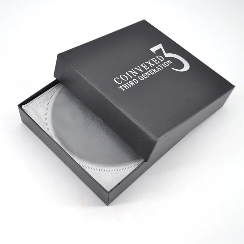 Coinvexed 3 третьего поколения (DVD + Gimmick) Волшебная монета для фокусов изгиб магии