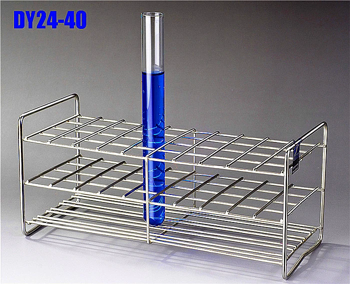Стойка для пробирки диаметром 40 отверстий. 26 мм проволока из нержавеющей стали