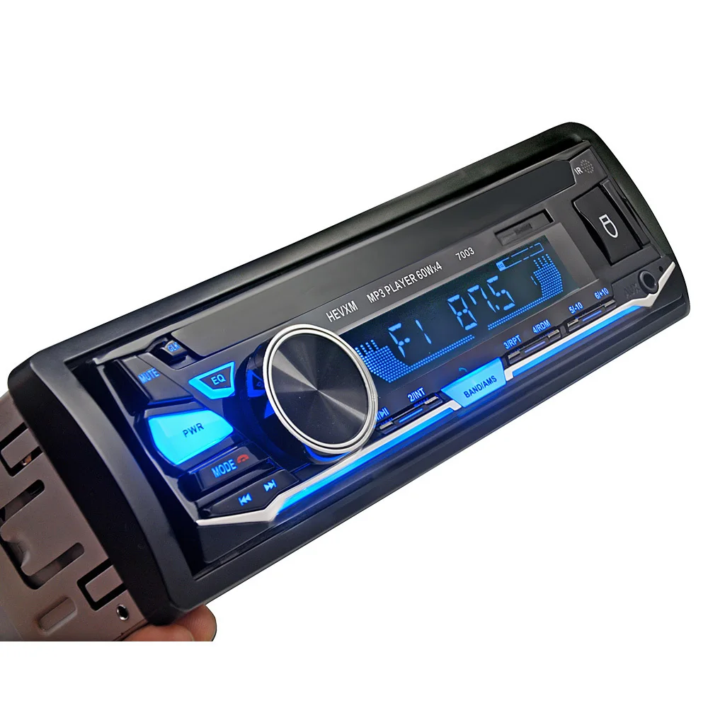 7003 Din автомобильный аудио Авто Радио стерео музыка Bluetooth MP3 плеер FM Tunner Авторадио