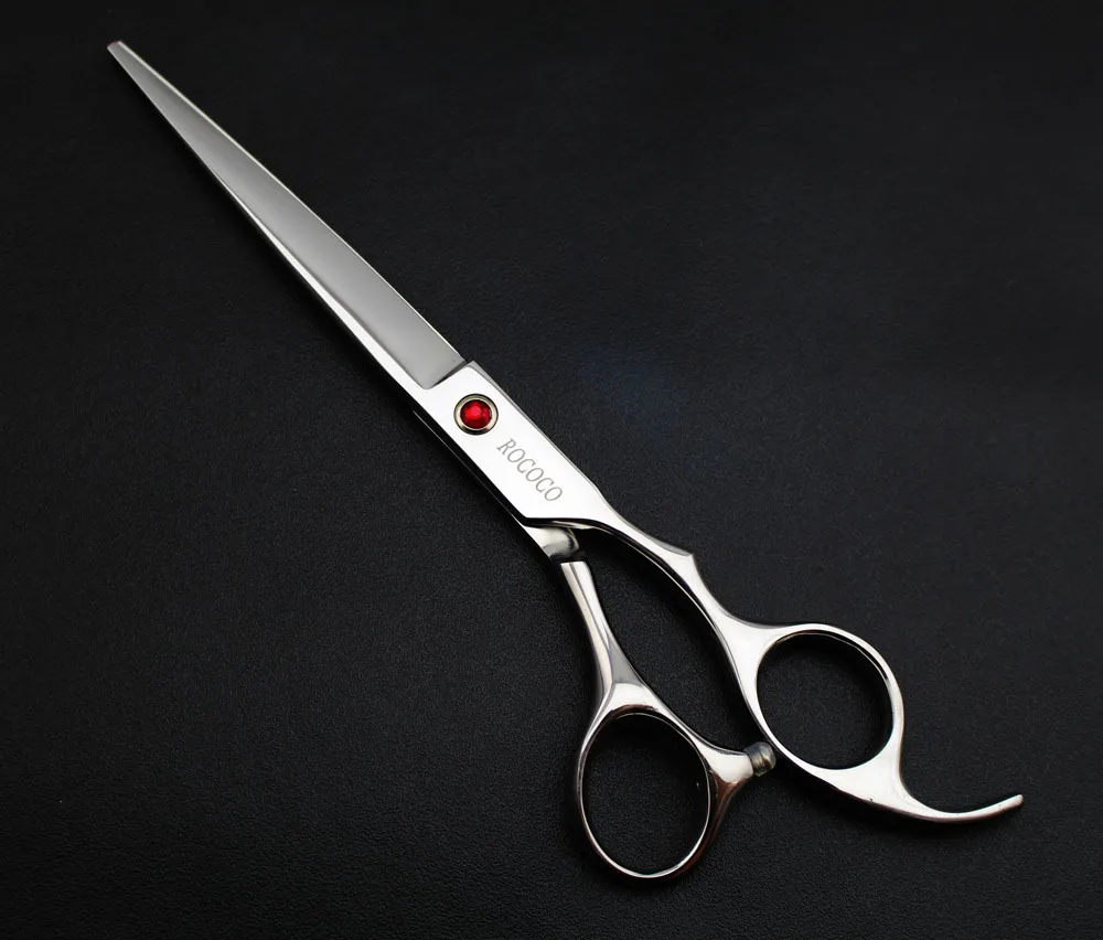 Профессиональные 7 0 дюйма ножницы для ухода за домашними животными прямые и