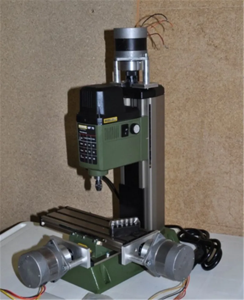 Комплект для переоборудования шагового двигателя PROXXON MF70 с ЧПУ Nema23 шаговый