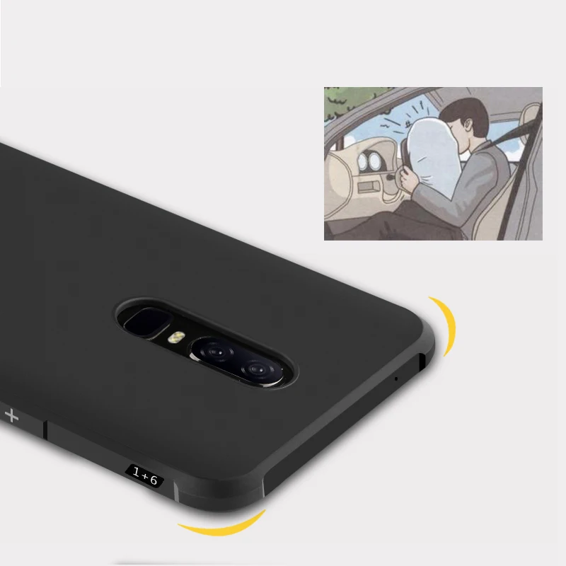 COCOSE Case OnePlus 6 Silicone Back Cover 3d Carved Soft Tpu Anti-knock Phone Coque for One plus Cool Dragon Style |