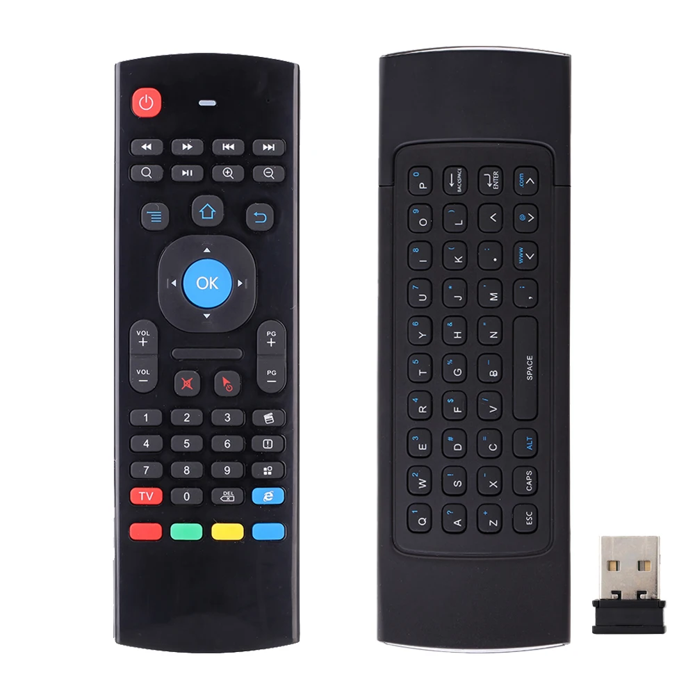 Беспроводная мини клавиатура MX3 Air Mouse 2 4 ГГц для ПК HTPC ноутбука смарт ТВ T95 X96 Android