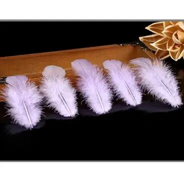 Light purple 100 шт. Шлейфы 1-2 дюйма 4-8 см перо фазана Mariage перья, перо для детей на карнавал, Хэллоуин, Рождество "сделай сам" для декорирования вестибюлей - Цвет: Light purple