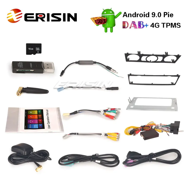 Erisin ES2990B 9 &quotAndroid 0 GPS DAB + USB Радио Navi авторадио для BMW 3 серии E90 E91 E92 E93 M3 | Автомобили и